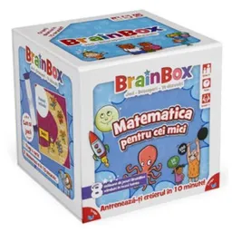 Joc educativ de masă Asmodee G114039 Joc BrainBox My First Maths (Romanian)