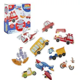 Puzzle Noriel S00003021 Puzzle Vehicule, 36 elem.