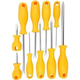 Șurubelniță Tolsen Set 10 surubelnite miner plastic (20740)