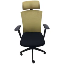 Fotoliu de birou ART ErgoStyle-720S HB yellow/black