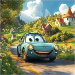 Puzzle Три Совы RL376354 "Masina amuzanta", 16 elemente