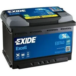 Exide EXCELL 12V 74Ah 680EN
