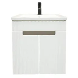 Dulap pentru lavoar Bayro подвесной Positano Duo под умыв. Argo 500 белый мат