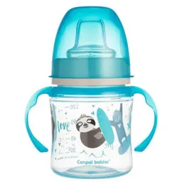 Cană cu pai Canpol 35/207 Easy Start Звери 120мл 6+