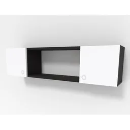 Raft decorativ Smartex (13401) RD6 Alb+Negru