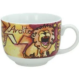 Cană Tognana 49752 Чашка для завтрака 400ml Zodiac Лев