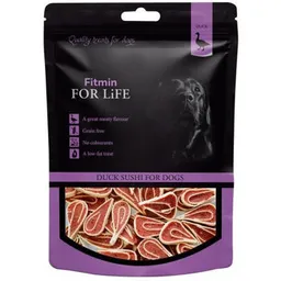 Fitmin For Life treat for dogs duck sushi