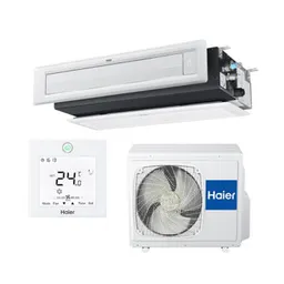 Aparat aer condiționat tip canal Haier Slim Low ESP AD25S2SS1FA/1U25S2SM1FA
