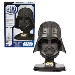 Set de construcție Spin Master 6069821 Puzzl 4D: Casca lui Darth Vader, seria Star Wars, 83 piese