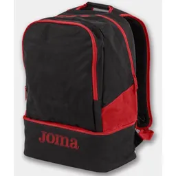 Rucsac sportiv Joma ESTADIO III BACKPACK BLACK RED S 400234.106