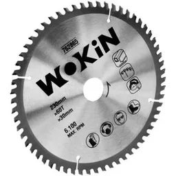 Disc de tăiere Wokin 762865 Диск отрезной по дереву 230*30mm*60T