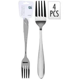 Tacămuri Excellent Houseware 42523 Набор столовых вилок 4шт, нерж сталь