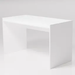 Masă de birou Smartex (10501) Tab 110cm Alb