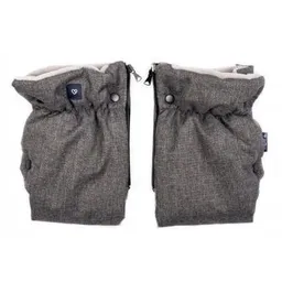 Zaffiro Муфта wool 38 x 26 cm Melange grey