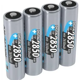 Acumulator Ansmann 5035092 NiMH rechargeable battery Mignon AA / HR6 / 1.2V, 2850mAh, 4 pack