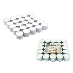 Lumânare Promstore 45353 Zniczplast Свечи чайные Decor 50шт D3.8x1.3cm, 4часа