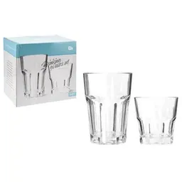 Cană Excellent Houseware 53806 Set pahare 12 buc, 6x250 ml + 6x360 ml