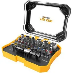 Set biti Tolsen SET DE BITI SI PRIZE 1/4", 28 BUC