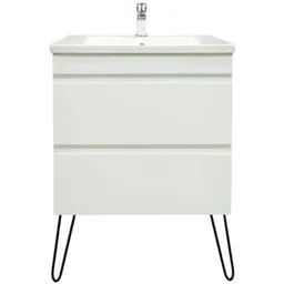 Dulap pentru lavoar Bayro универсальный Studio под умыв. Argo 600 белый мат