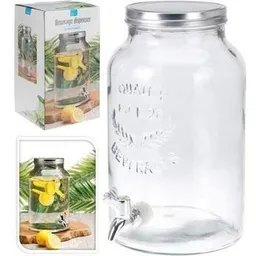 Container alimentare Excellent Houseware 33894 Банка стеклянная с краном 5.5l