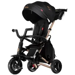 Bicicletă-cărucior Qplay Nova Rubber Gold