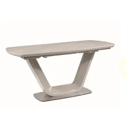 Masă Signal Armani 160 (220) x 90 ceramic szary mat