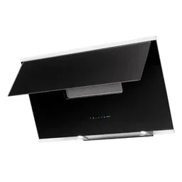 Hotă Falmec VERSO EASY 85 E.P.CAP. Black Glass RAL 9005 (with filter pack)