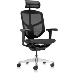 Fotoliu de birou ART Enjoy Ultra Black T-168-B1 EJU-B-HAM-4D_AL