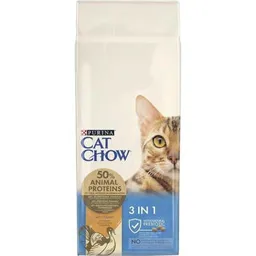 Hrană pentru animale de companie Purina Cat Chow Feline 3 in 1 15kg (1)
