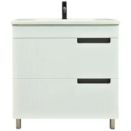 Dulap pentru lavoar Bayro Positano под умыв. Argo 800 белый мат