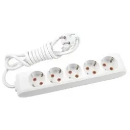 Prelungitor electric Viko 114505 5 гнезд с/з и выкл. 5м (16A)