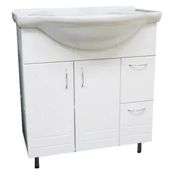 Dulap pentru lavoar Aquaplus Clasic 75 cu lavoar 7075