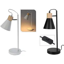 Lampă de masă și corp de iluminat Promstore 52573 Lampadar 14x44cm baza din metal (2 culori)