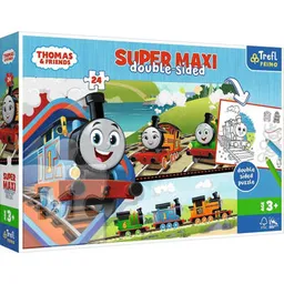 Puzzle Trefl R25H / 7 (41014) 24 Super Maxi Thomas și prietenii lui