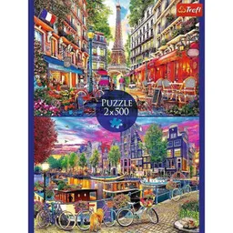Puzzle Trefl R25E /26/27 (34381) 4  în 1 Minunata lume a Frozen