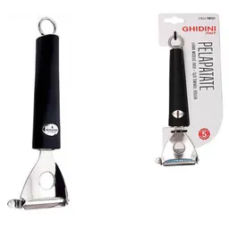 Decojitor legume si fructe Ghidini 54120 Twist, lama flexibila, inox, 19.5cm