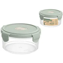 Container alimentare Бытпласт 45517 Контейнер для холодильника/МВП Phibo Eco 0.55l, D13.7cm клап