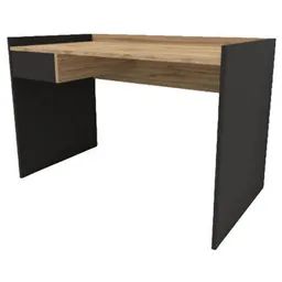 Masă de birou Smartex M3 100cm Negru/Stejar Închis