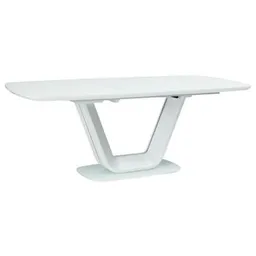 Masă Signal Armani 160 (220) x 90 bialy