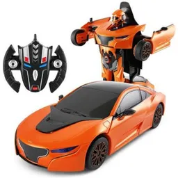 Jucărie teleghidată Rastar 1:14 Orange Transformable (74720-1)