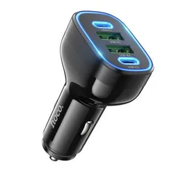 Încărcător pentru automobil Hoco NZ11 Guide, Black