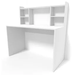 Masă de birou Smartex M4 140cm Alb