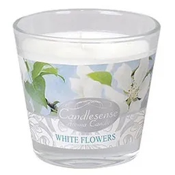 Lumânare Promstore 45351 Zniczplast Свеча ароматизированная в стакане 9x8cm, 26час, Жасмин