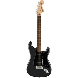 Chitară Fender Pack Squier Affinity Stratocaster HSS LF (charcoal frost metallic)