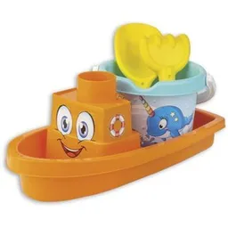 Jucărie pentru nisip Androni 1980-FISH Набор для песка HappyFish с лодкой