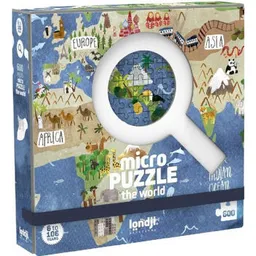 Puzzle Londji PZ201 Micropuzzle 600pcs - Discover the World