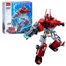 Set de construcție Sluban B1313 Robot-Camion 2în1 ( 260 elem.)