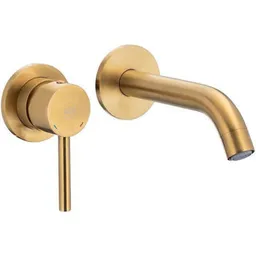 Moza матовое золото встраиваемый в стену латунь