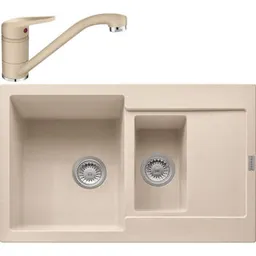 Chiuvetă bucătărie cu bateria Franke 114.0491.669 MRG 651-78 + Novara Plus Avena