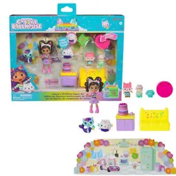Complex de joacă pentru copii Spin Master 6071469 Set de figurine: Cadou aniversar Brioșel, seria Gabby’s Dollhouse